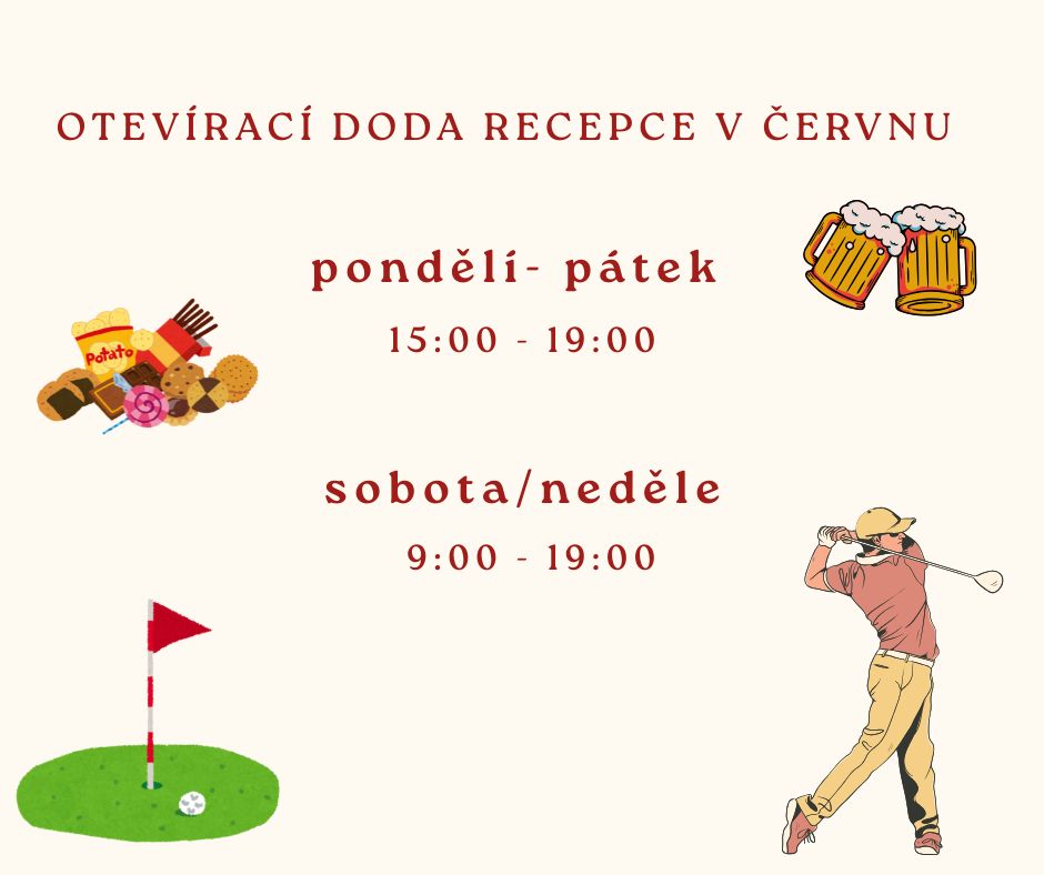 Provozní doba červen